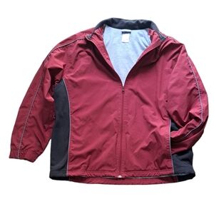 REEBOK LINED MEN'S SIZE LARGE WINDBREAKER.